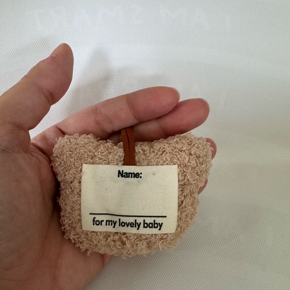 Cute Bear Doll Bag Pendant With Name Tag, Keychain Pendant - Picture 3 of 6